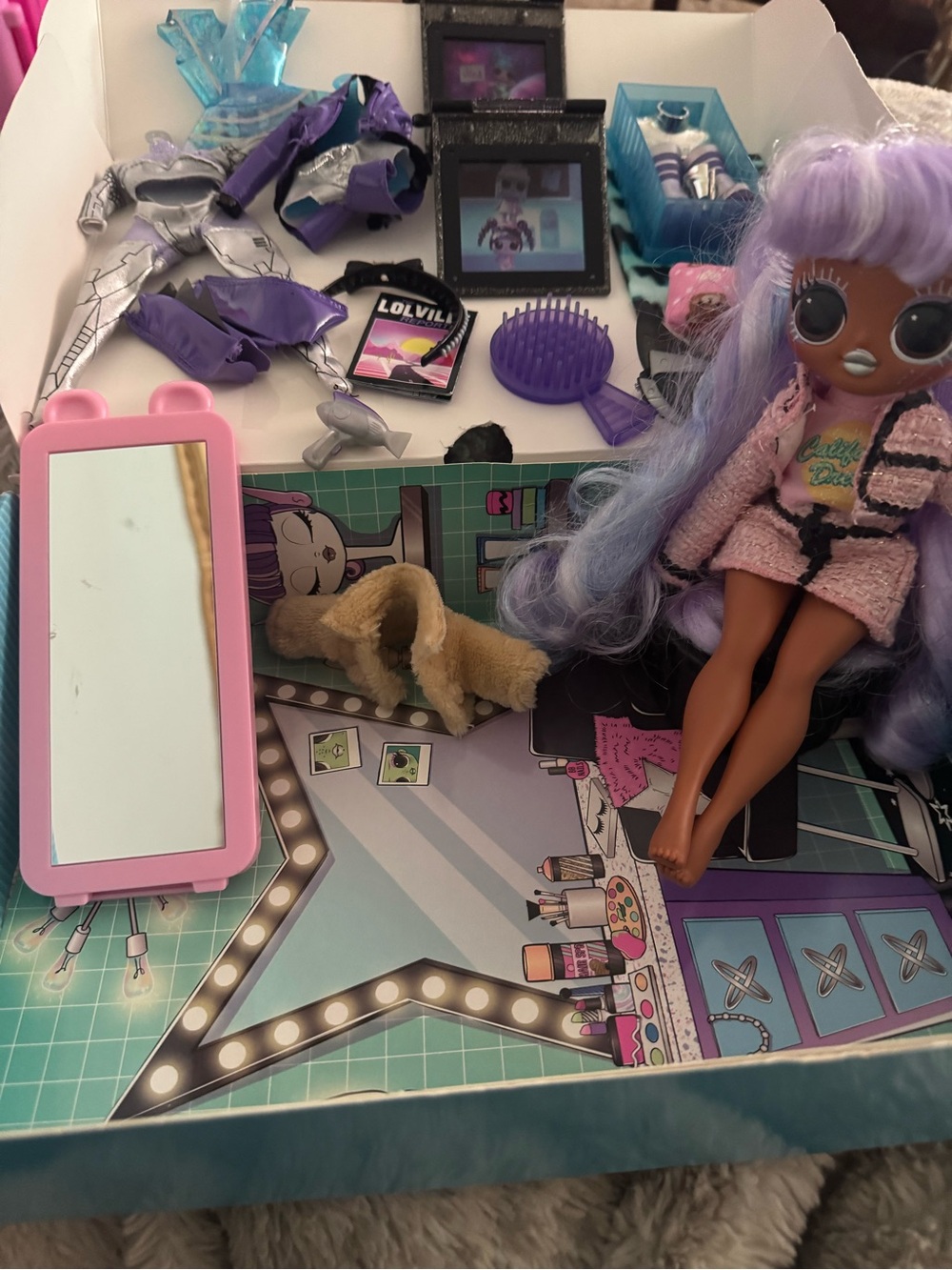 LOL Surprise GALAXY GURL OMG Fashion Doll Movie Magic Series Gamma Babe Space